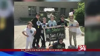 All Saints Odyssey of the Mind team places 2nd at World Finals Competition