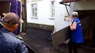 Kazakhstan, Apartment relocation, work as a loader. Квартирный переезд, работа грузчиком Казахстан.