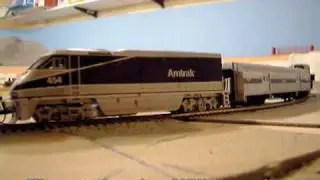 Athearn F59PHI fitted with Loksound