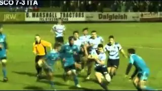 Scotland U20 v Italy U20 @ Netherdale, Galashiels