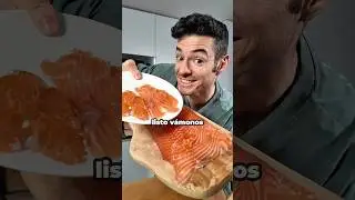SALM&Oacute;N AHUMADO CASERO 🐟 #Receta #Recetastop #Salmon #Ahumado #recetasrapidas
