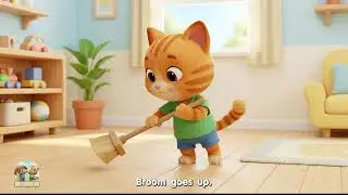 Kitty Helps at Home |  @BLittleKids  Kids Songs