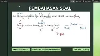 KUPAS TUNTAS 10 SOAL STRUCTURE & WRITTEN EXPRESSION TOEFL ITP COMPLETE TEST 5 LONGMAN ( NO 31-40 )