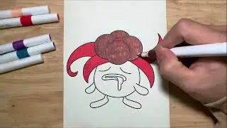 How To Coloring Gloom - Coloring Pages | Pokemon