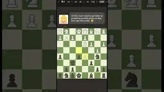 playing with 1200 rated chess bot Princess Nectarine in chess.com #chess