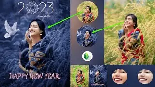 2023 Happy New Year photo editing Trick 🔥 | Snapseed Happy New Year photo editing #happynewyear2023