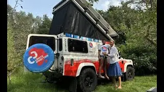 Incredible Electric Land Rover Defender Conversion with a Remarkable Purpose!