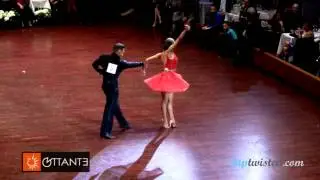 Denys Drozdyuk - Antonia Skobina, WDC German Open 2014, WDC AL latin, final - chachacha