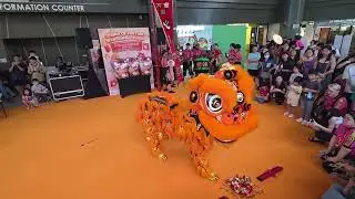 2026 lion dance at Anchorvale village