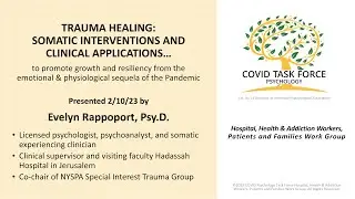 TRAUMA HEALING: SOMATIC INTERVENTIONS....