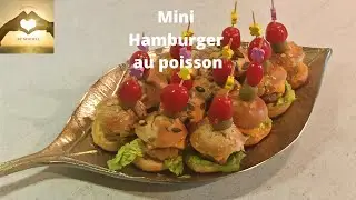 Mini hamburger poisson - ميني فيش برجر