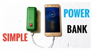 POWER BANK 🔋🔌📱||How to make a power Bank ||#TECH BEATS