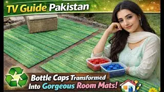 Bottle Caps Transformed Into Gorgeous Room Mats | Creative Recycling