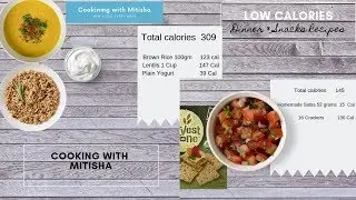 Low Calories Healthy vegetarian recipes | Low Calorie dinner recipe | Low Calorie Snack Recipe
