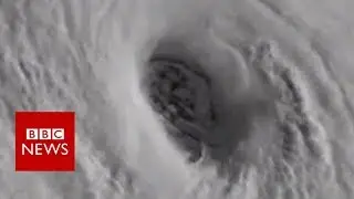 Nasa shares video of Hurricane Irma viewed from space - BBC News