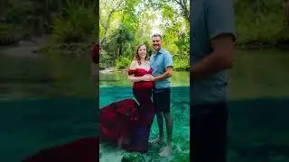 Florida Springs Maternity Photoshoot Behind the Scenes #floridasprings #maternityphotographer