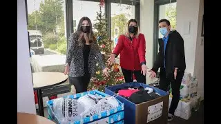 Winter Clothing Drive Donation to Union Station Homeless Services
