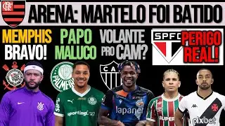 MEMPHIS BRAVO| OFERTA A VITOR ROQUE? ARENA DO FLA| RIVAL DO SP| CAM, SAN, FLU E+