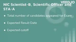 Expected Cutoff for NIELIT NIC Scientist-B, Scientific Officer & STA-A Exam 2023