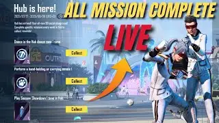 HUB IS HERE ALL MISSION COMPLETE | HUB NEW EVENT IS HERE PUBG MOBILE/BGMI
