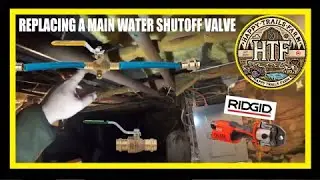MAIN WATER VALVES REPLACED USING RIGID PROPRESS TOOL AND PEX EP#84