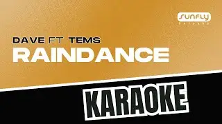Dave ft Tems - Raindance - Karaoke