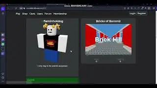 Brick Hill - Spacebuilder Online As &uml;flaminhotdog&uml; On April 22, 2024 - Original Recording