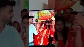 Jai gauri maa❤️❤️ #shorts #nimmifamilyblog #matabhajan #shadiprogram
