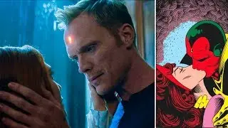 The Scarlet Witch and Vision - Their LOVE STORY Origin