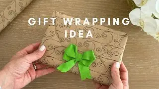 Gift Wrap for any Occasion | Easy Gift Wrapping Idea | Gift Wrapping a Book