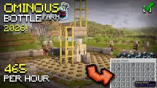 Ominous Bottle Farm Minecraft 1.21 (Java & Bedrock) &ndash; Infinite Bad Omen