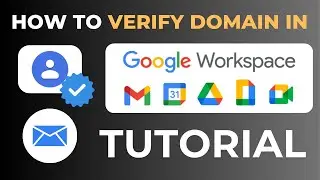 How to verify Domain in Google Workspace | Google Workspace domain verification