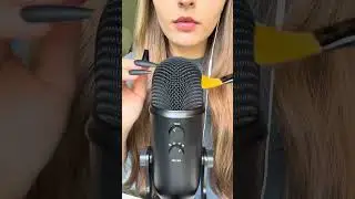 ASMR combo trigger with mic brushing and scratching&hearts;️