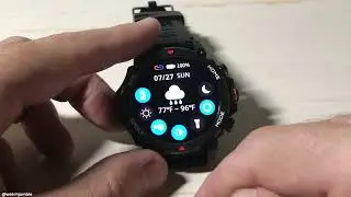 Aurafit Trek 1 G6 - Adjust Screen Timeout
