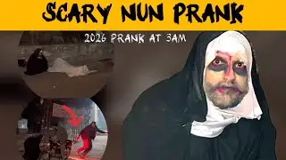 Scary Nun Prank VS Zinda Murda Prank At 3am | Shadbaghwale |