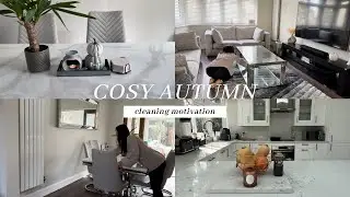 COSY AUTUMN CLEAN WITH ME 2023 🍁 | CLEANING MOTIVATION
