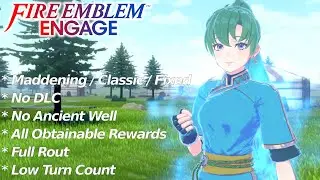 Fire Emblem Engage: F2P Maddening Full Rout LTC Playthrough - Lyn's Paralogue