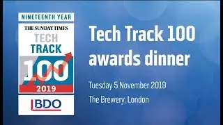 The 2019 Tech Track 100 awards dinner