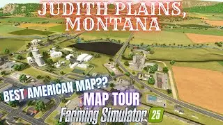 JUDITH PLAINS, MONTANA &ndash; Przegląd mapy &ndash; Farming Simulator 25