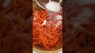 Korean carrot salad
