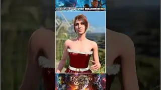 Shadowheart's cutest reaction in Baldur's Gate 3
