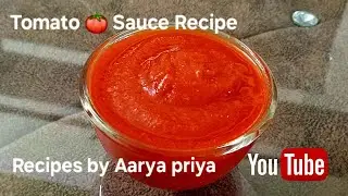 Tomato sauce recipe 😋 | Home-Made Tomato ketchup recipe 😋 easy and simple recipe 😋 