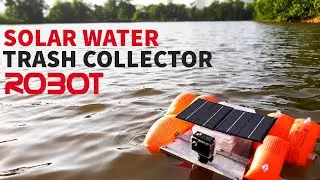 DIY Lake Pool Cleaner Robot | RC Remote Water Cleaner Trash Collector Mechatronics | Robotics