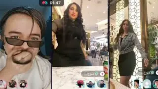 Waseem very funny tik tok live with zainab #fatma