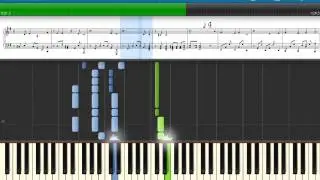 [Hanamonogatari] the last day of my adolescence  Piano Synthesia Tutorial