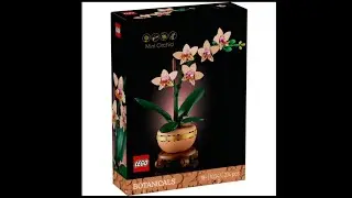 Lego 10343 Mini-Orchidee Unboxing