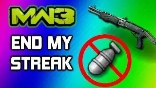 MW3: End My Streak w/ Spas-12 (Short Shotgun Montage / No MOAB for you)