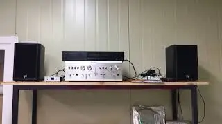 WHARFEDALE DIAMOND5 WITH SONY TA 1140 INTEGRATED AMP