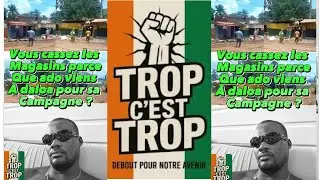 juste pour une campagne d ado a daloa vous cassez magasins des gens adama#humor