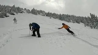 Two Insane Ski Runs at Stevens Pass, 3-17-2025